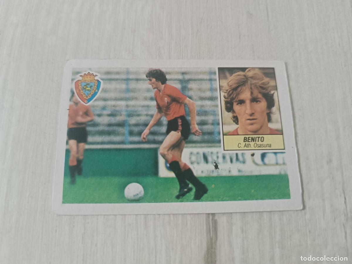 Fu&szlig;ball-Sticker: BENITO FICHAJE 4 SIN PEGAR LIGA ESTE 84 85