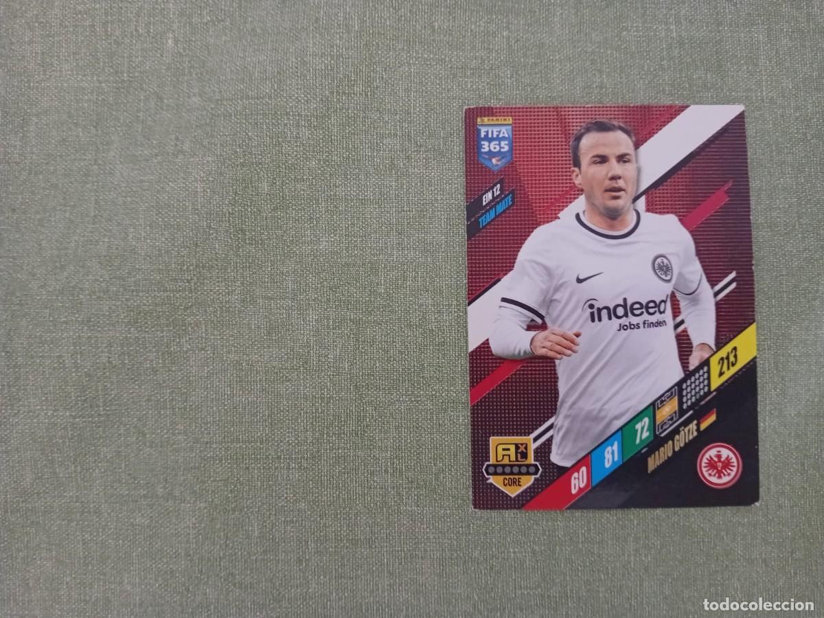 Figurine di Calcio: Mario Gotze Adrenalyn XL 2024 Fifa 365 Eintrach Frankfurt 12