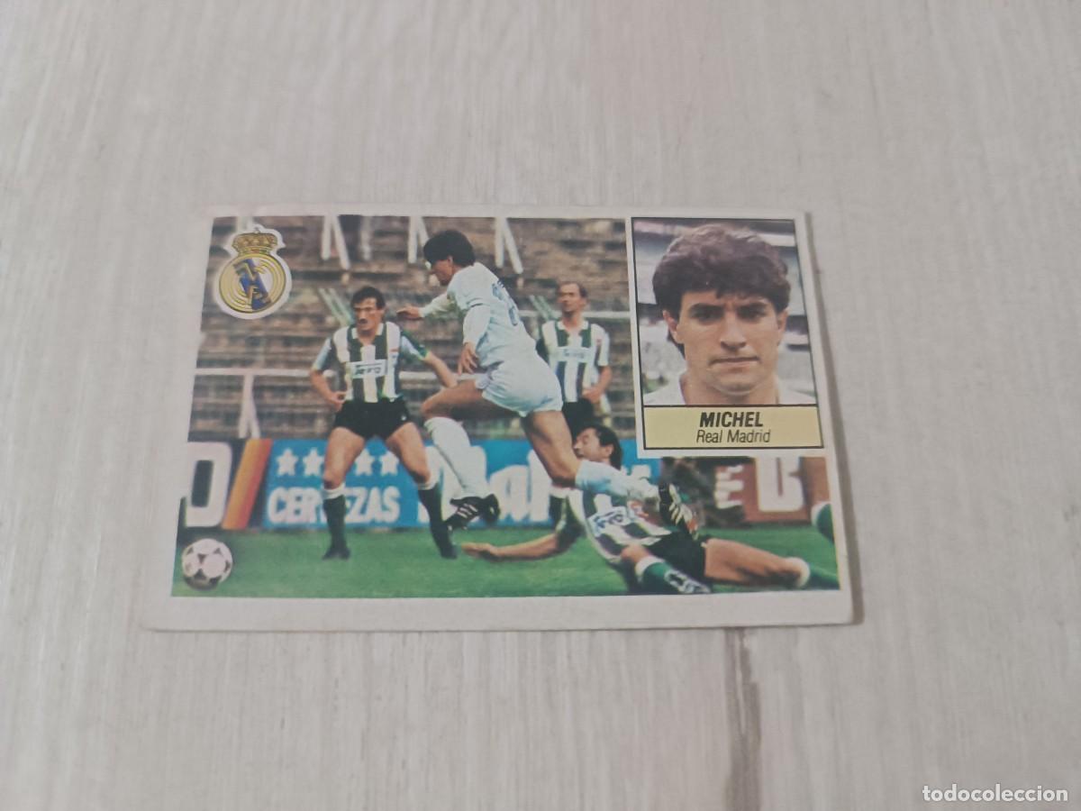 Fu&szlig;ball-Sticker: MICHEL FICHAJE 6 SIN PEGAR LIGA ESTE 84 85