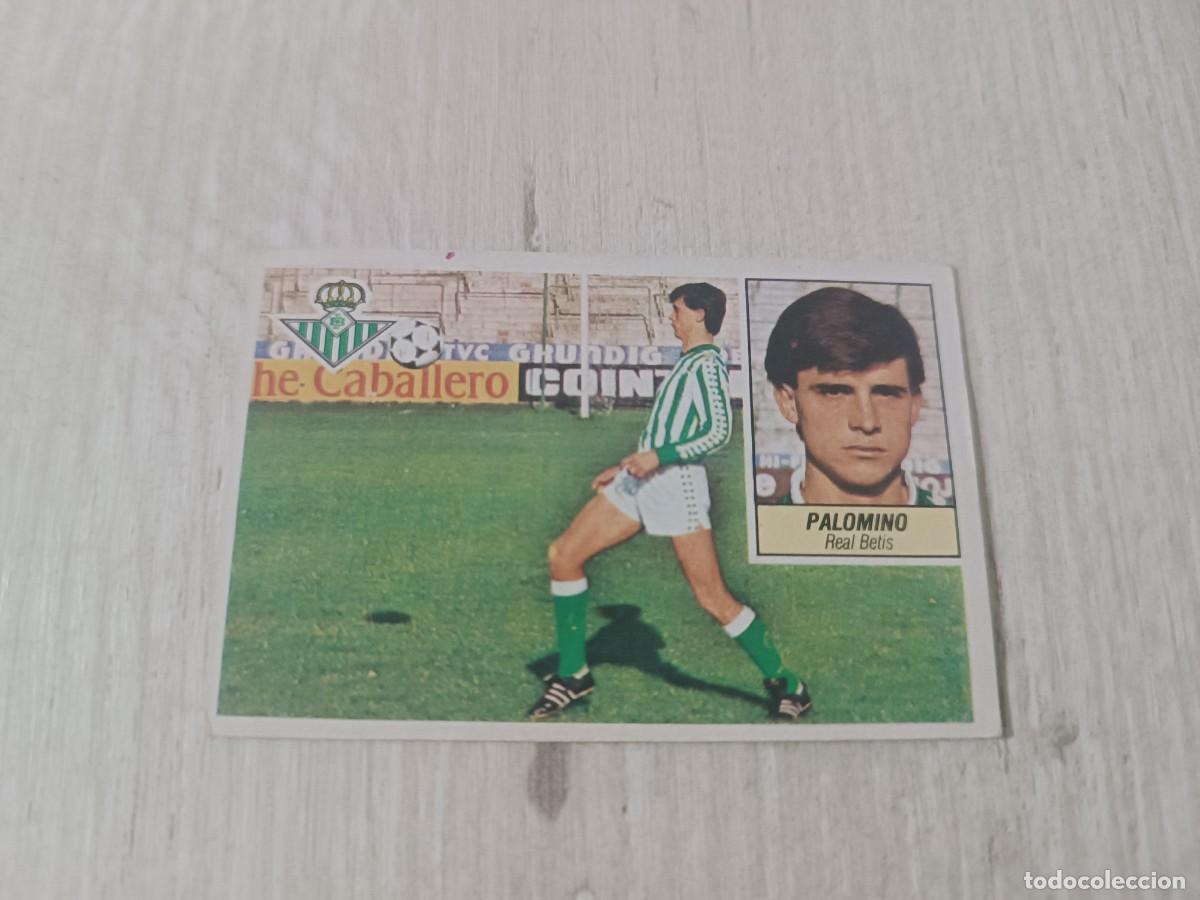 Fu&szlig;ball-Sticker: PALOMINO FICHAJE 10 SIN PEGAR LIGA ESTE 84 85