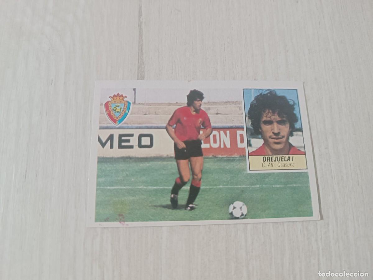 Fu&szlig;ball-Sticker: OREJUELA I FICHAJE 10 BIS SIN PEGAR LIGA ESTE 84 85