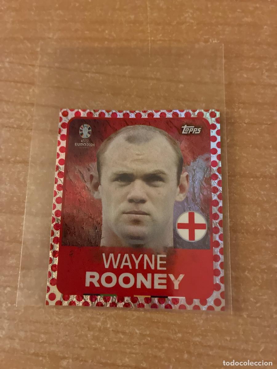 Cartes &agrave; collectionner de Football: 3 WAYNE ROONEY INGLATERRA EURO 2024