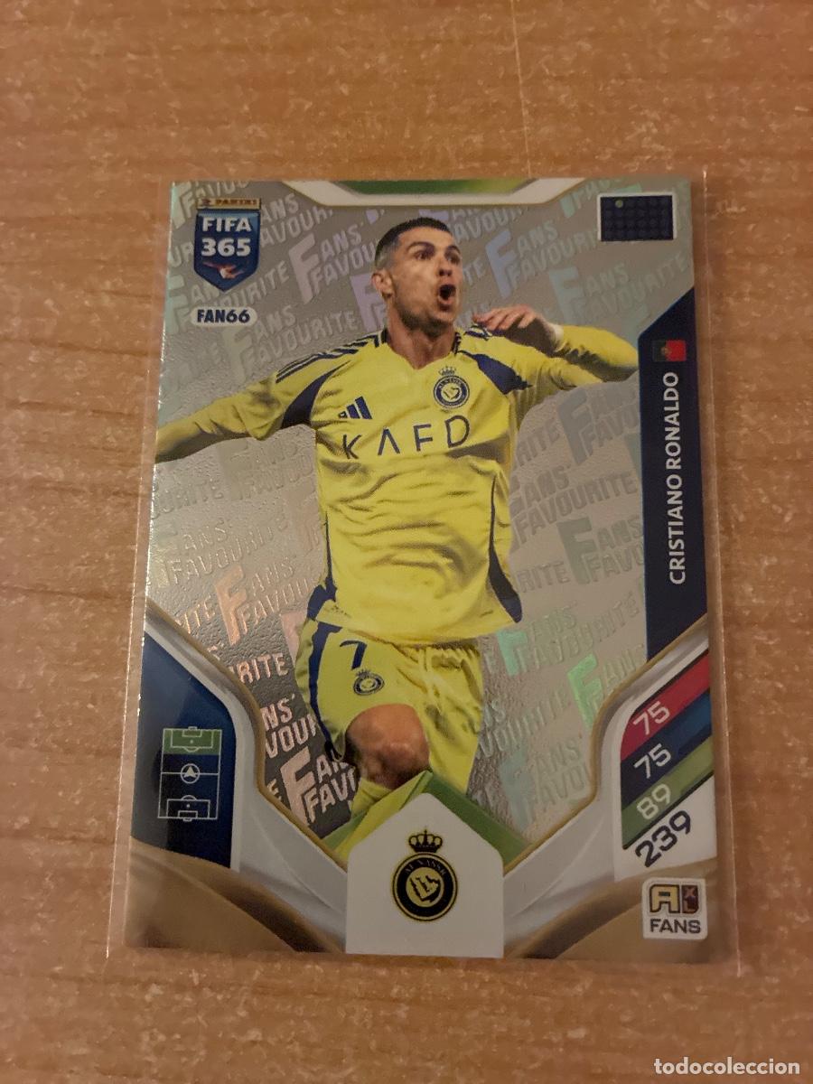 Cromos de f&uacute;tbol: 66 CRISTIANO RONALDO AL NASSR FIFA 365 ADRENALYN