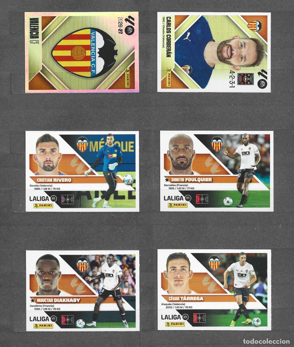 Cromos de Futebol: Liga este 26/27 - Lote Variado - Valencia CF
