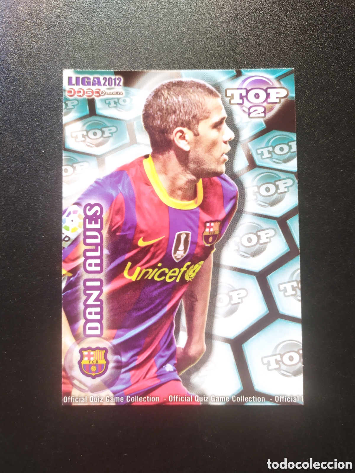 Football Stickers: Mundicromo fichas Liga 2011 2012 11 12 Dani Alves top mate n&deg; 550 Barcelona