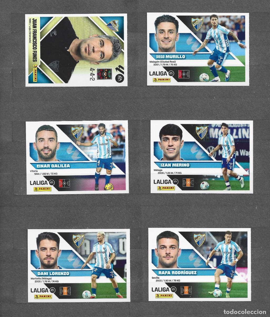 Football Stickers: Liga este 26/27 - Lote Variado - M&aacute;laga CF