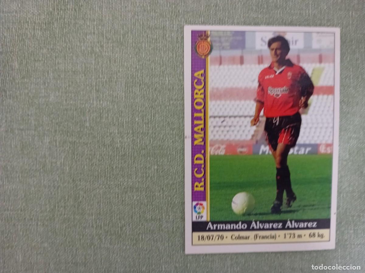 Cartes &agrave; collectionner de Football: MUNDICROMO FICHAS LIGA 2000 Armando &Aacute;lvarez 53 Mallorca FUTBOL CROMO 1999 00