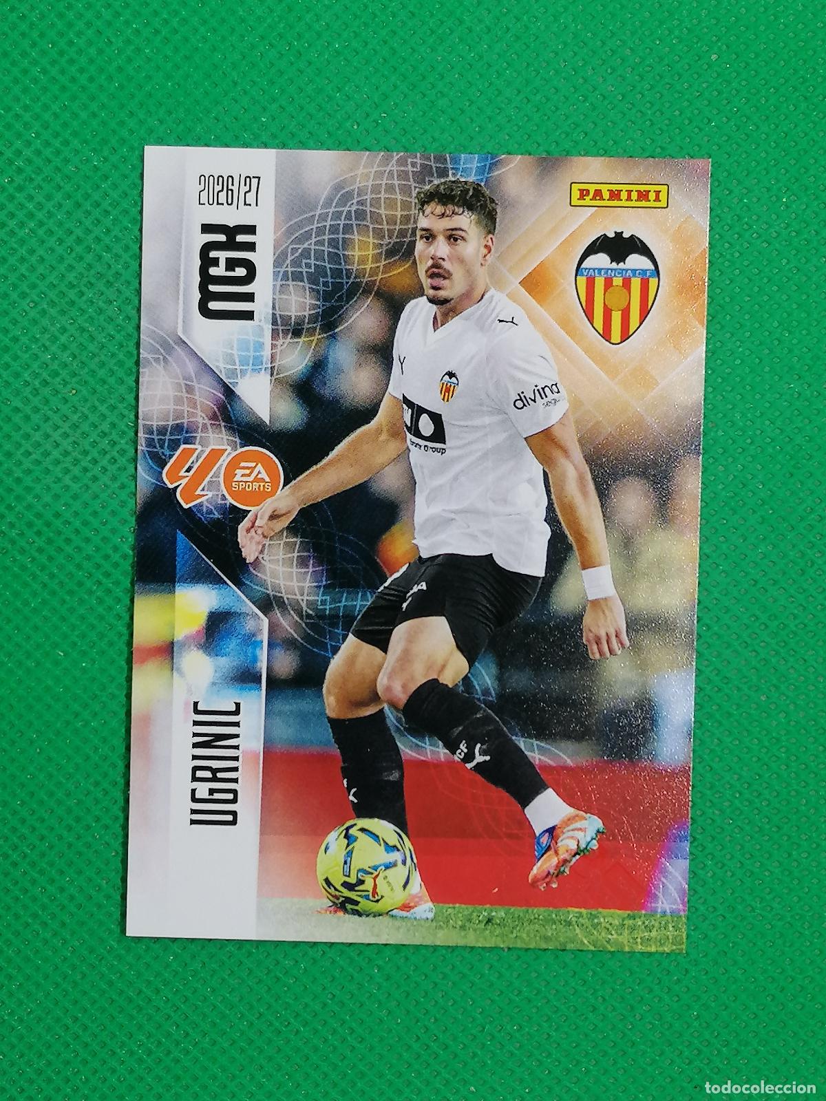 Cartes &agrave; collectionner de Football: 356 UGRINIC VALENCIA 2&ordm; EDICION ⚽ MEGACRACKS LIGA 2026 2027 26 27 ⚽