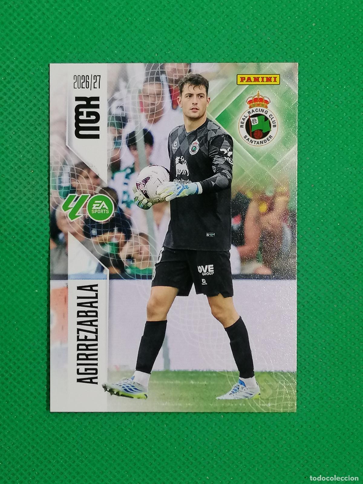 Cartes &agrave; collectionner de Football: 272 AGIRREZABALA RACING SANTANDER 2&ordm; EDICION ⚽ MEGACRACKS LIGA 2026 2027 26 27 ⚽