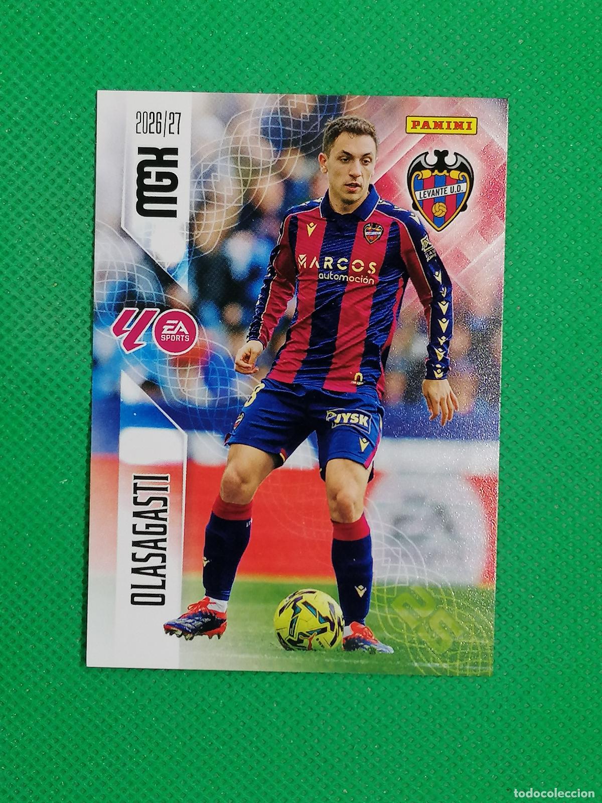 Cartes &agrave; collectionner de Football: 210 OLASAGASTI LEVANTE 2&ordm; EDICION ⚽ MEGACRACKS LIGA 2026 2027 26 27 ⚽