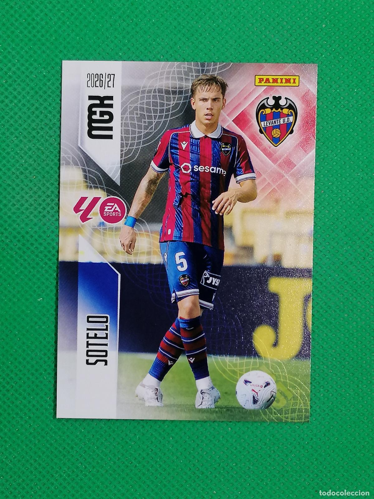 Cartes &agrave; collectionner de Football: 209 SOTELO LEVANTE 2&ordm; EDICION ⚽ MEGACRACKS LIGA 2026 2027 26 27 ⚽