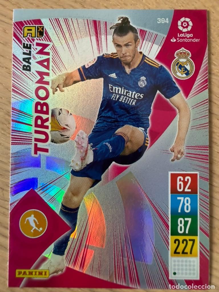 Football Stickers: 394 BALE TURBOMAN REAL MADRID 21 22 2021 2022 LIGA SANTANDER PANINI ADRENALYN XL CARD