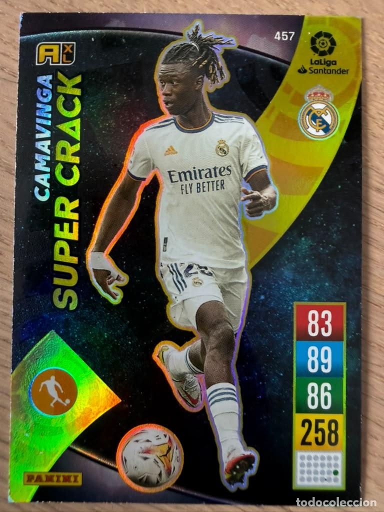 Football Stickers: 457 CAMAVINGA SUPER CRACK REAL MADRID 21 22 2021 2022 LIGA SANTANDER PANINI ADRENALYN XL CARD