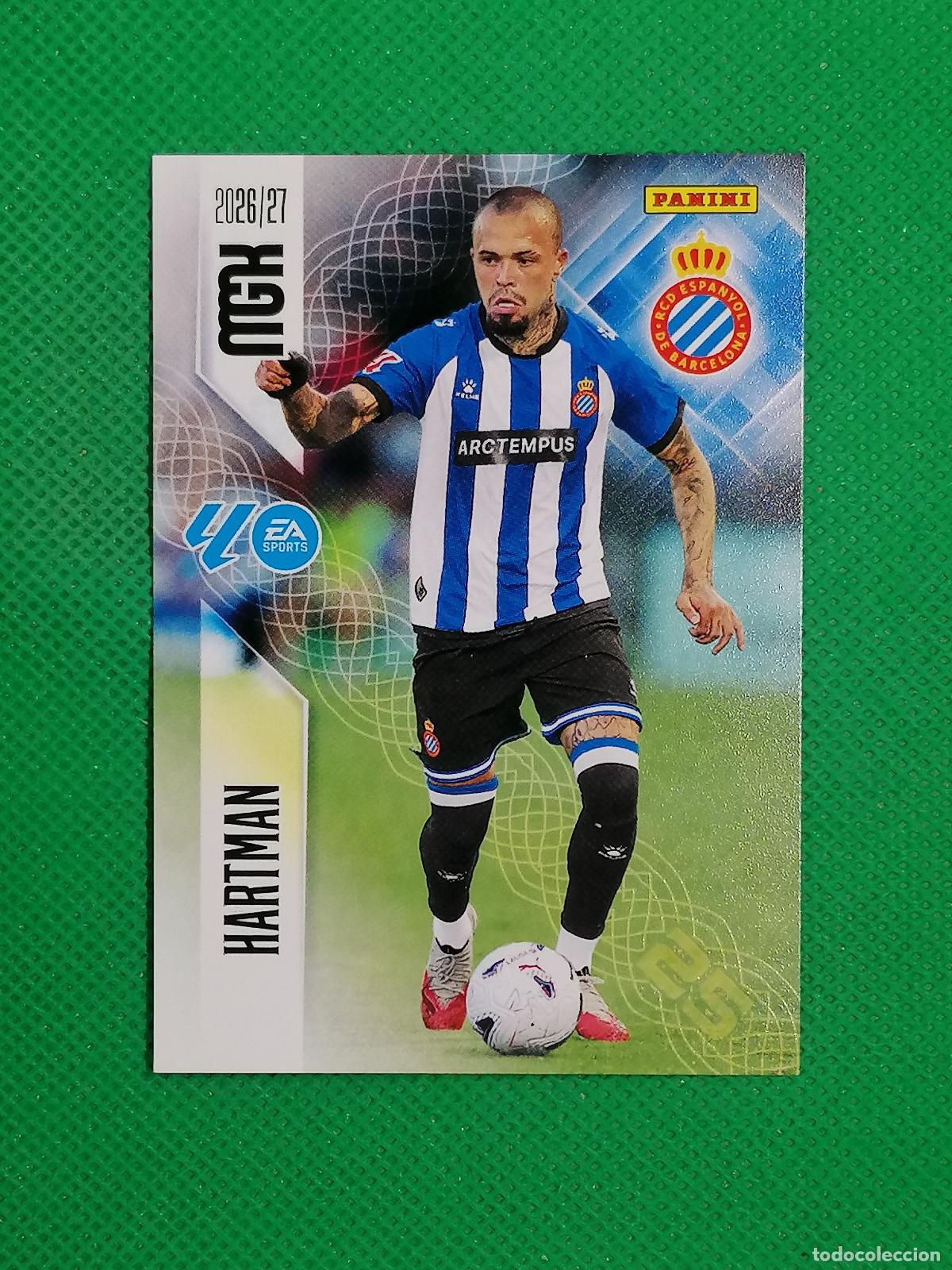 Football Stickers: 171 HARTMAN ESPANYOL 2&ordm; EDICION ⚽ MEGACRACKS LIGA 2026 2027 26 27 ⚽
