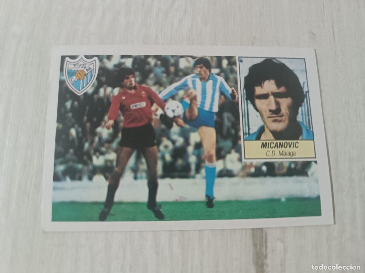Figurine di Calcio: MICANOVIC FICHAJE 13 SIN PEGAR LIGA ESTE 84 85