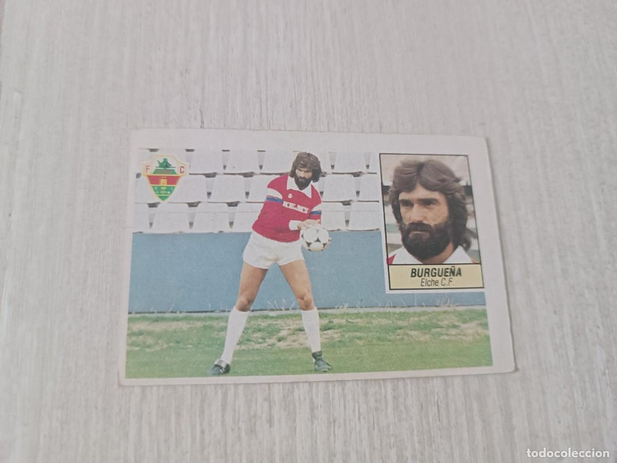 Figurine di Calcio: BURGUE&Ntilde;A FICHAJE 14 SIN PEGAR LIGA ESTE 84 85