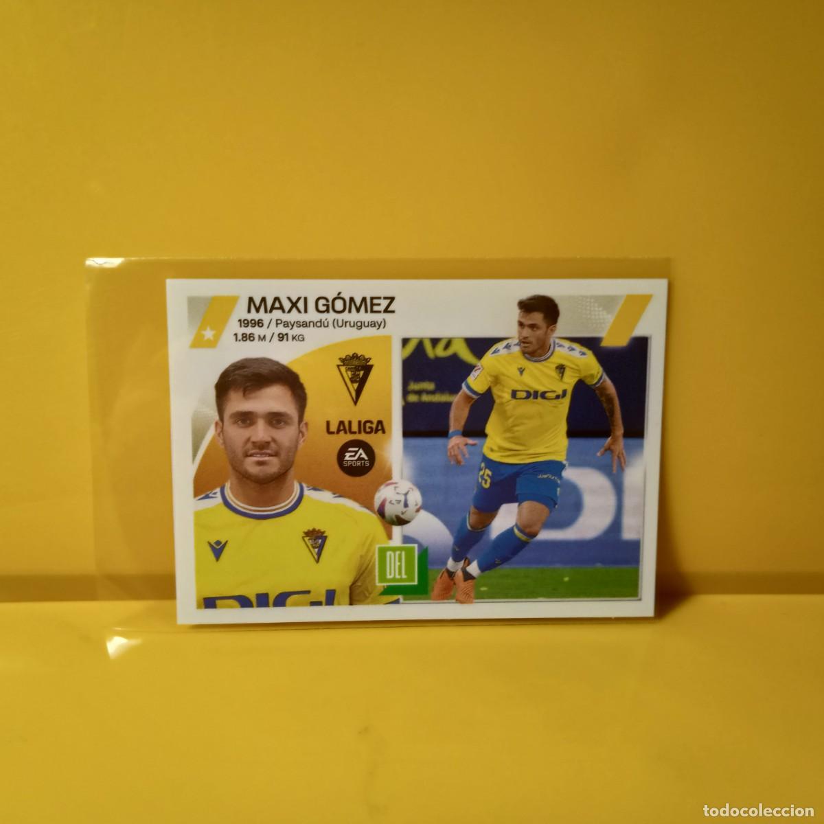 Figurine di Calcio: EDICIONES ESTE 2023 2024 23 24 &Uacute;LTIMOS FICHAJES C&Aacute;DI C.F MAXI GOMEZ 45 3&ordf; EDICI&Oacute;N