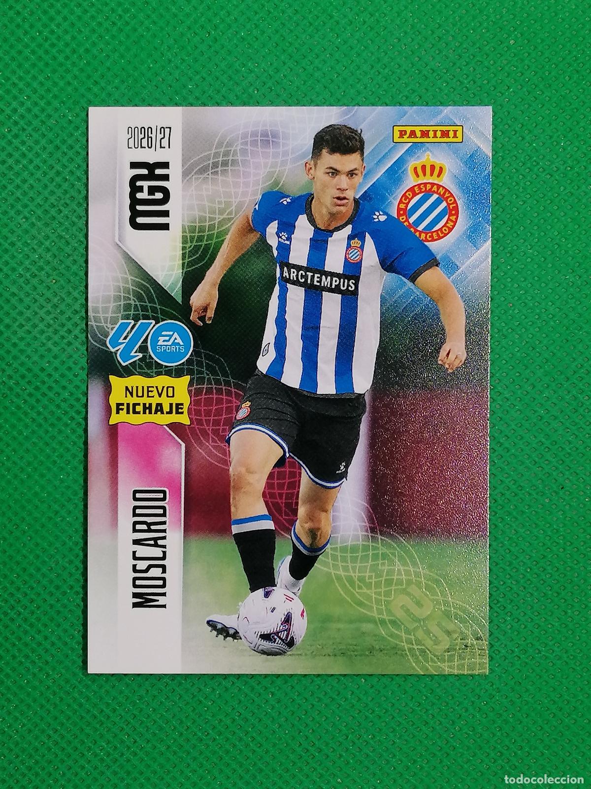 Cartes &agrave; collectionner de Football: 482 MOSCARDO ESPANYOL NUEVOS FICHAJES 2&ordm; EDICION ⚽ MEGACRACKS LIGA 2026 2027 26 27 ⚽