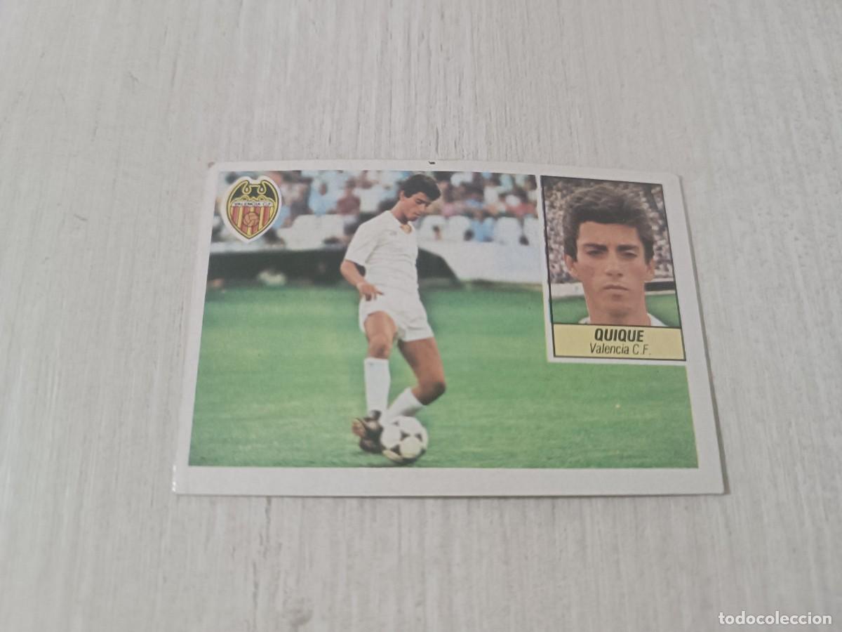 Fu&szlig;ball-Sticker: QUIQUE FICHAJE 36 SIN PEGAR LIGA ESTE 84 85