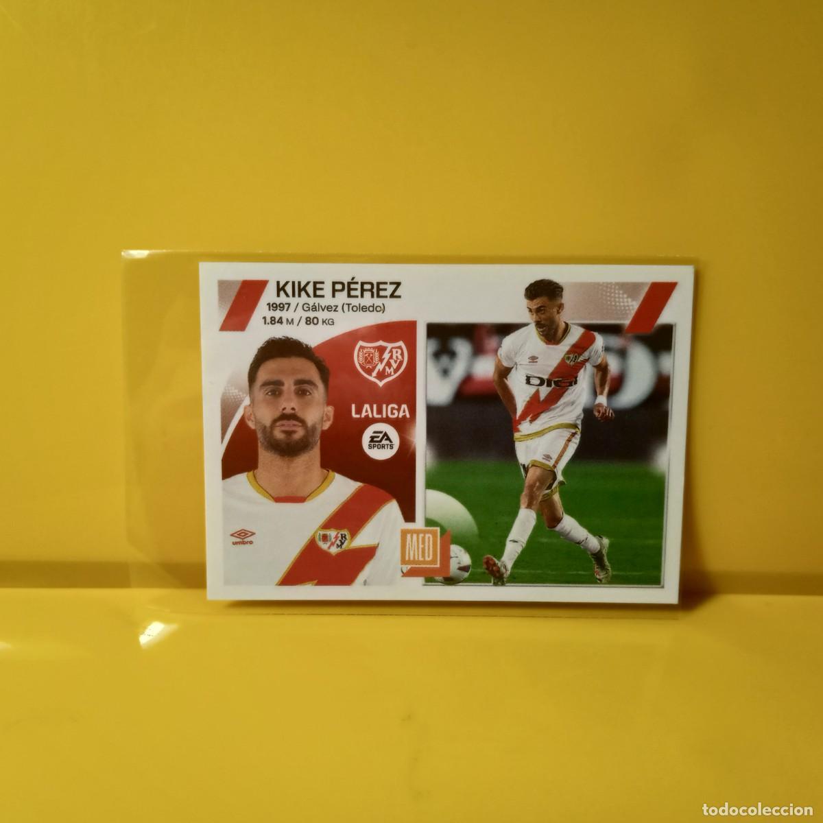 Figurine di Calcio: EDICIONES ESTE 2023 2024 23 24 &Uacute;LTIMOS FICHAJES RAYO VALLECANO KIKE P&Eacute;REZ 53 4&ordf; EDICI&Oacute;N