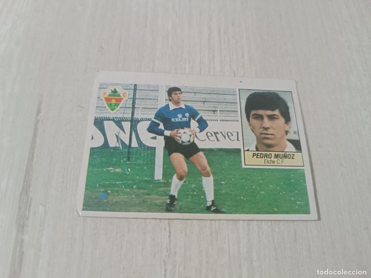 Fu&szlig;ball-Sticker: PEDRO MU&Ntilde;OZ COLOCA SIN PEGAR LIGA ESTE 84 85