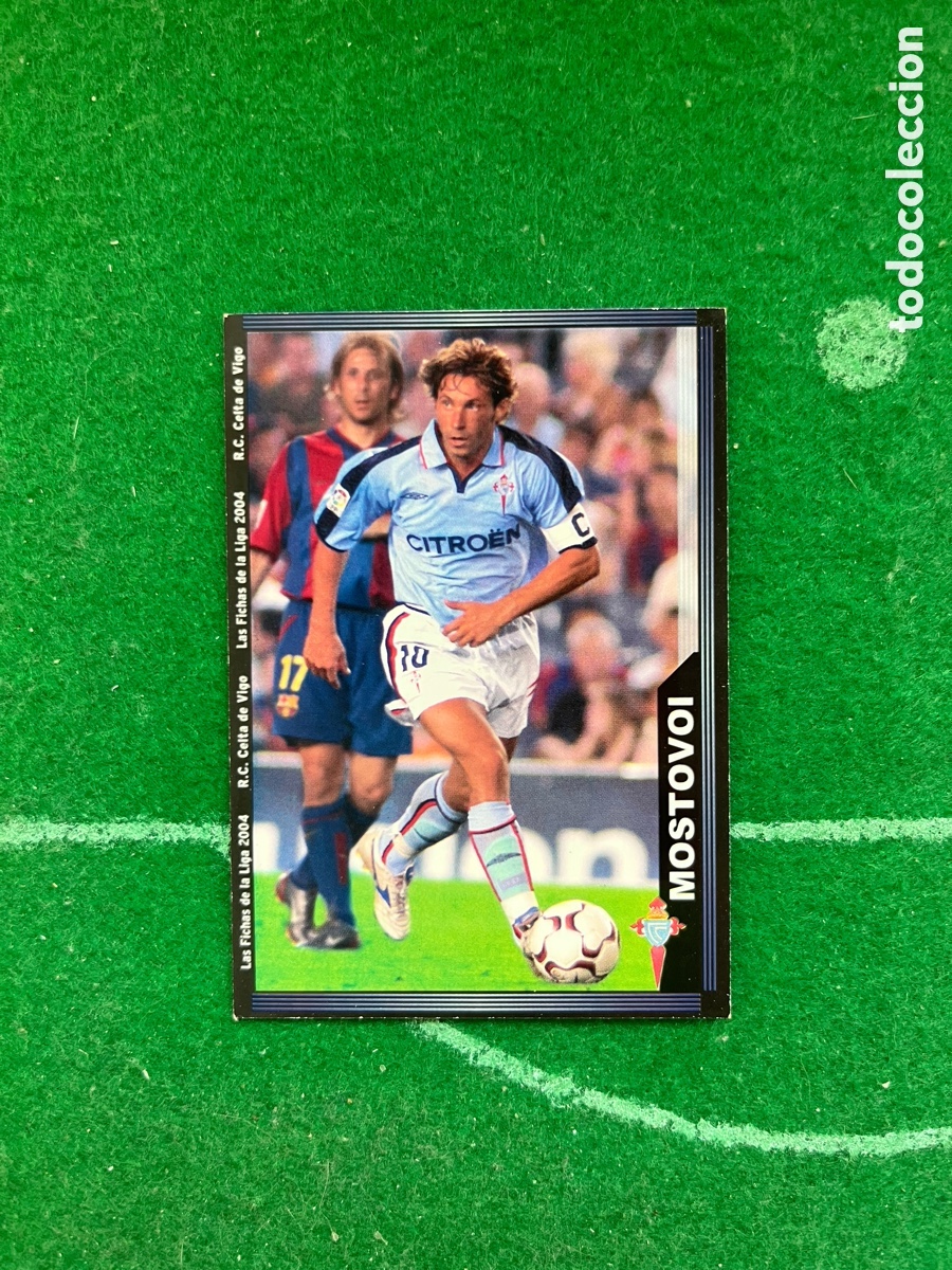 Figurine di Calcio: 100 MOSTOVOI CELTA DE VIGO LAS FICHAS DE LA LIGA 2003 2004 MUNDICROMO