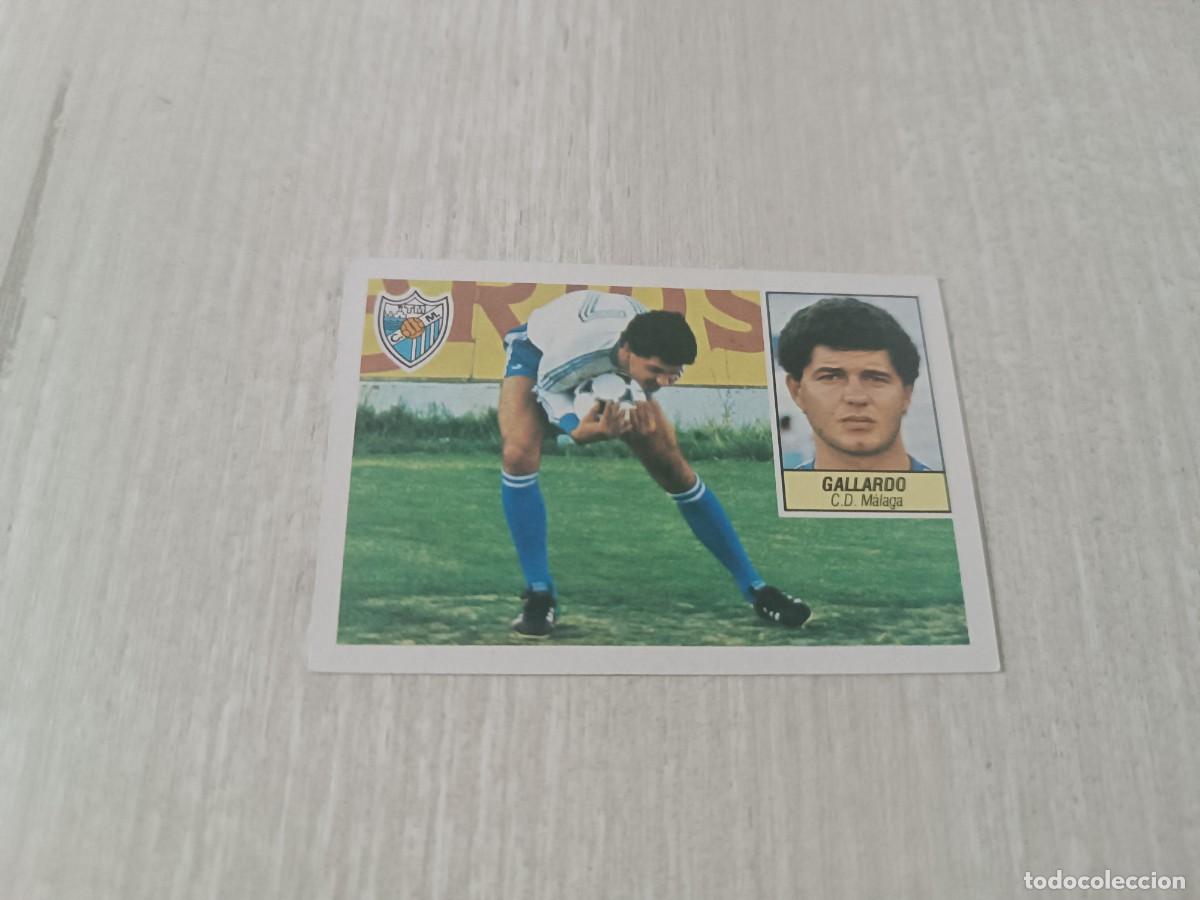 Fu&szlig;ball-Sticker: GALLARDO COLOCA SIN PEGAR LIGA ESTE 84 85