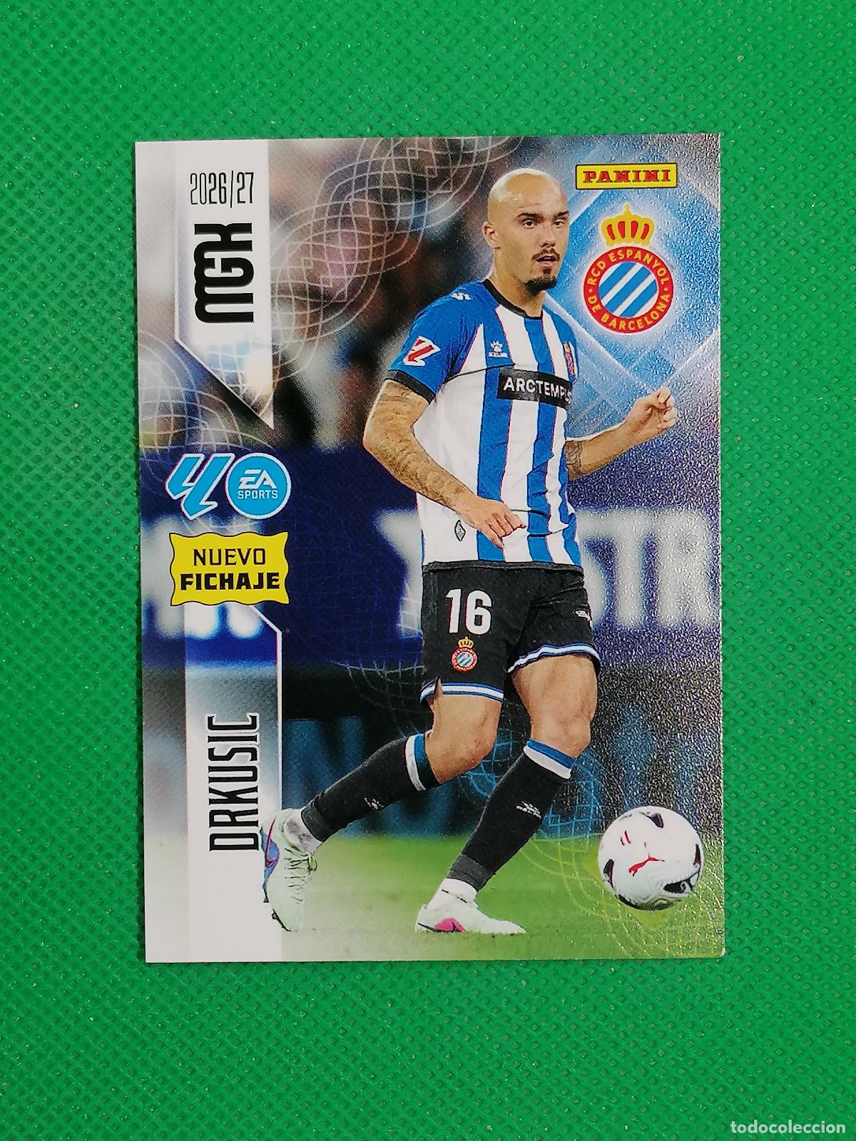 Cartes &agrave; collectionner de Football: 476 DRKUSIC ESPANYOL NUEVOS FICHAJES 2&ordm; EDICION ⚽ MEGACRACKS LIGA 2026 2027 26 27 ⚽
