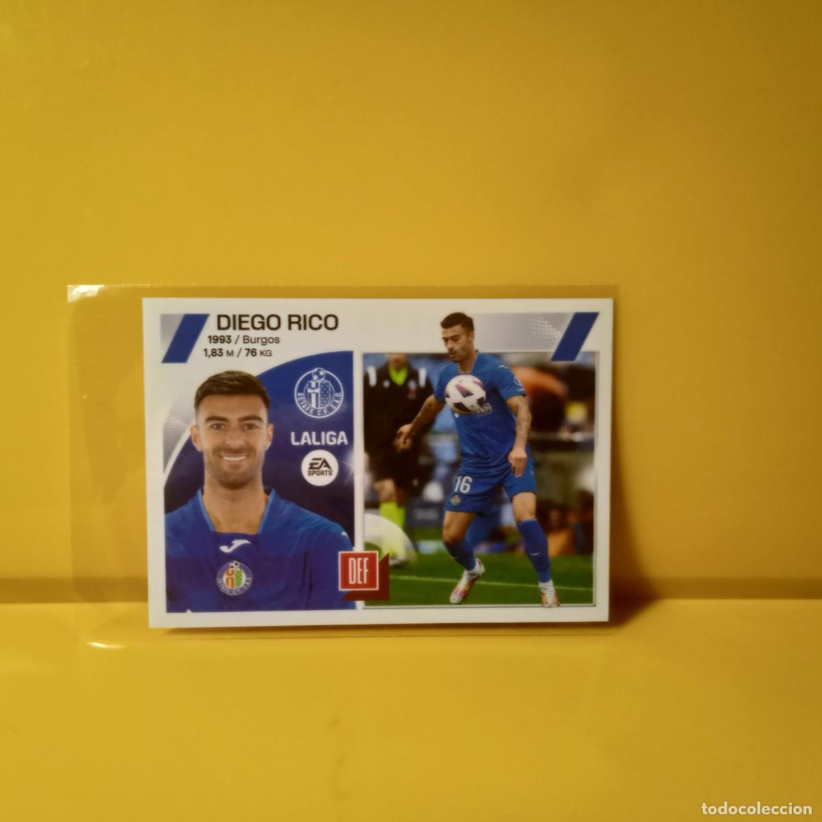 Football Stickers: EDICIONES ESTE 2023 2024 23 24 &Uacute;LTIMOS FICHAJES GETAFE C.F DIEGO RICO 57 4&ordf; EDICI&Oacute;N