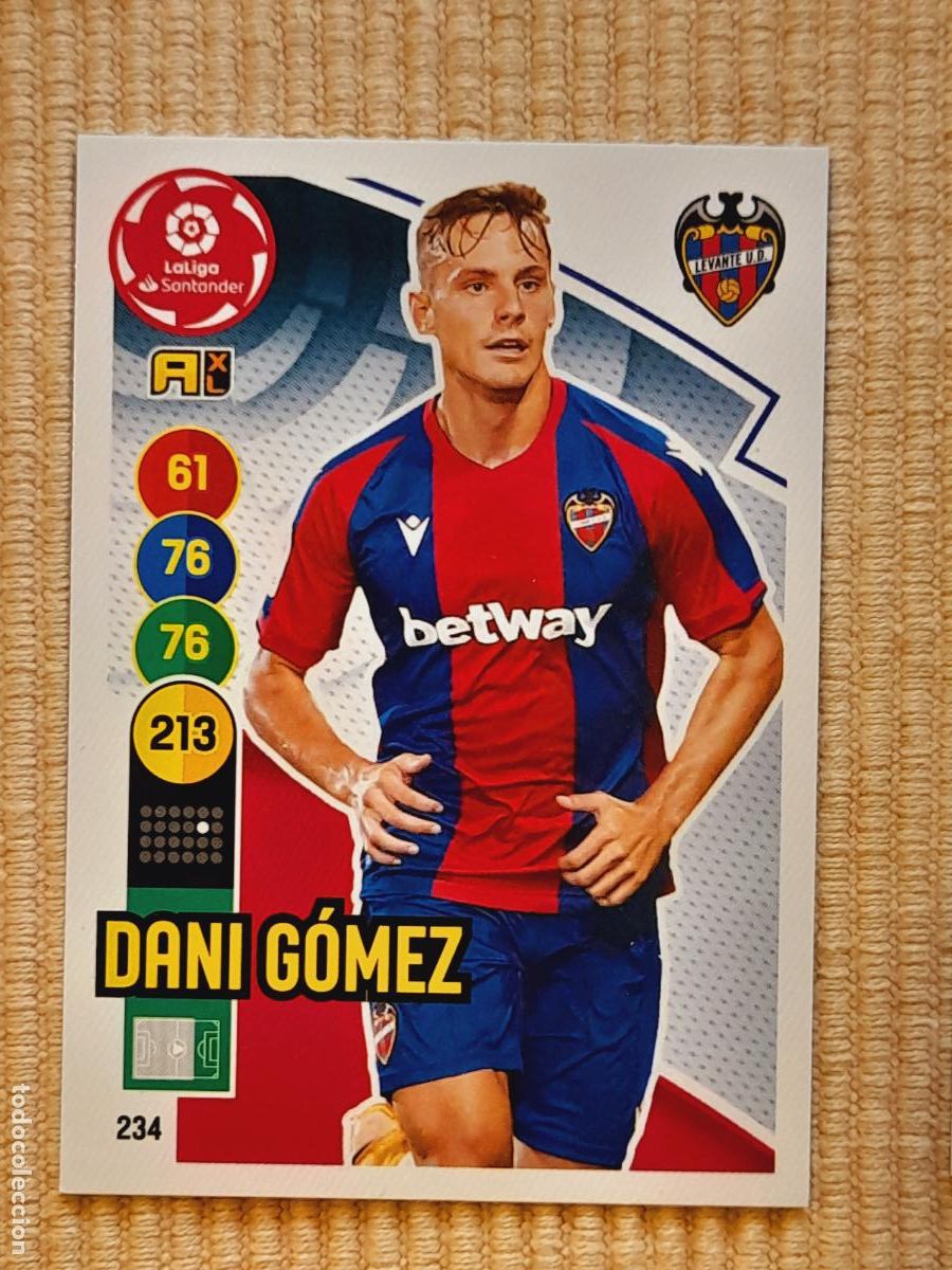 Figurine di Calcio: 234 DANI GOMEZ (UD LEVANTE) LIGA 20-21 (2020 2021) ADRENALYN XL