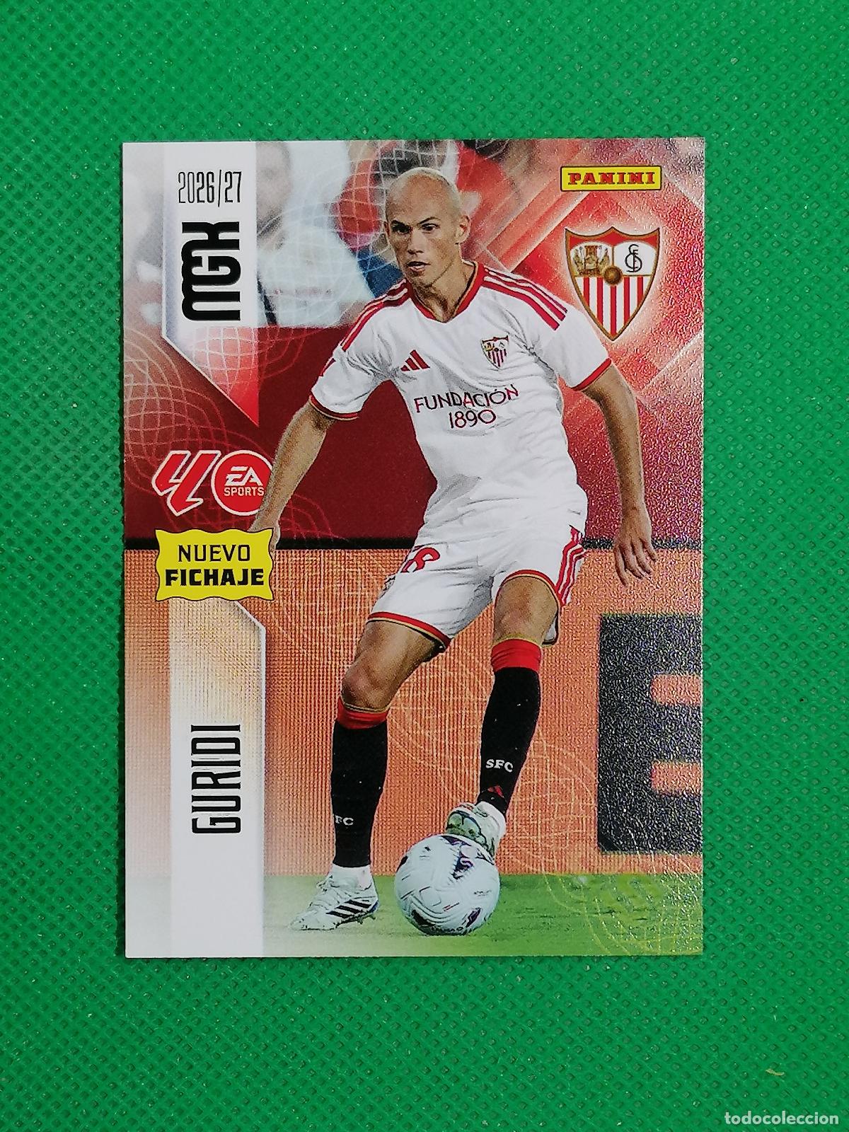 Figurine di Calcio: 461 GURIDI SEVILLA NUEVOS FICHAJES 2&ordm; EDICION ⚽ MEGACRACKS LIGA 2026 2027 26 27 ⚽