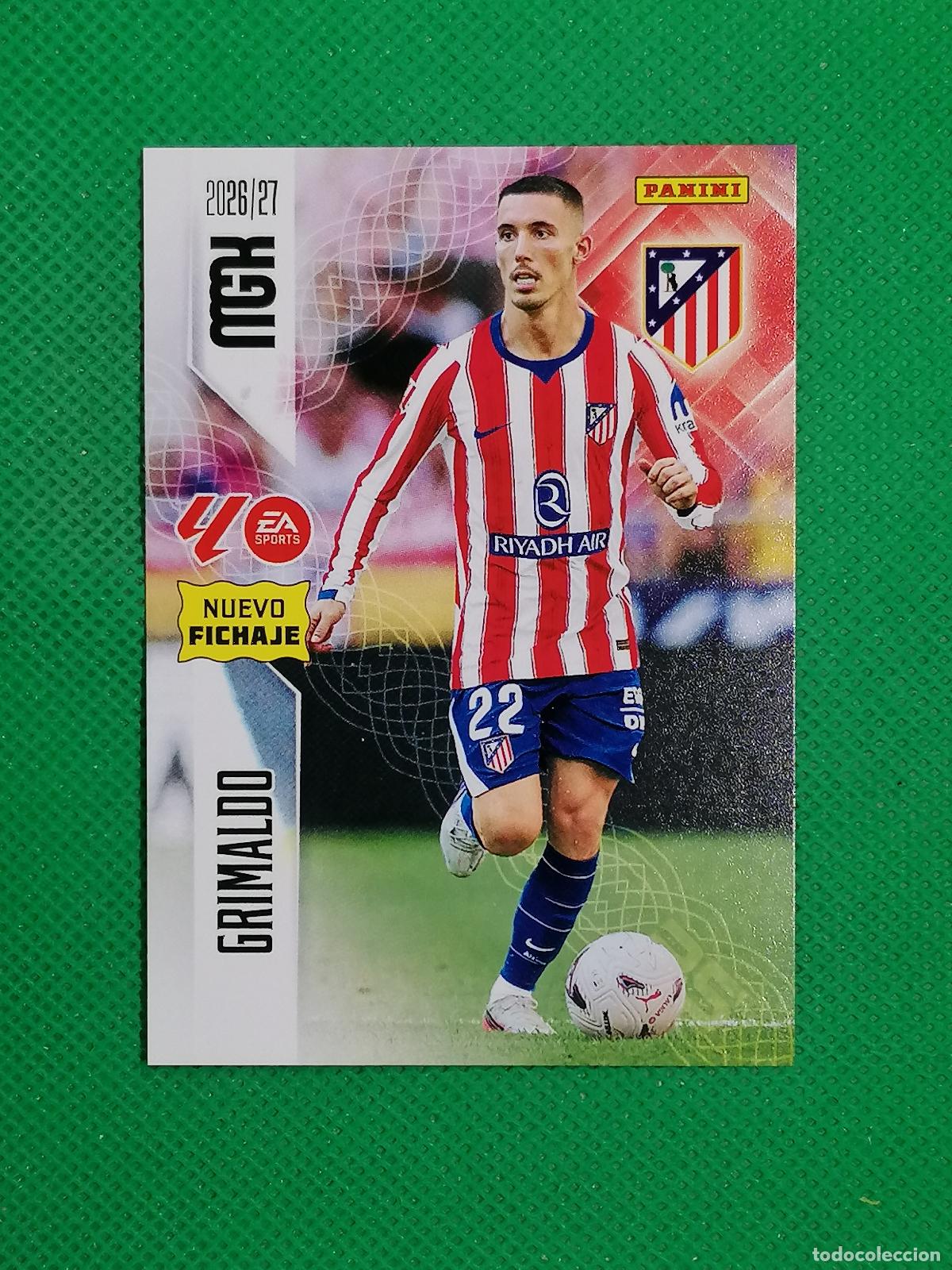 Figurine di Calcio: 459 GRIMALDO ATLETICO DE MADRID NUEVOS FICHAJES 2&ordm; EDICION ⚽ MEGACRACKS LIGA 2026 2027 26 27 ⚽