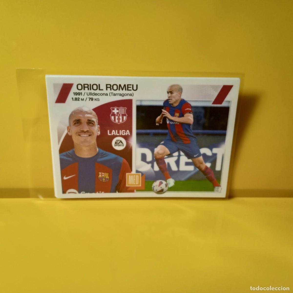 Cartes &agrave; collectionner de Football: EDICIONES ESTE 2023 2024 23 24 F.C BARCELONA ORIOL ROMEU 12 BIS (COLOCA) 2&ordf; EDICI&Oacute;N