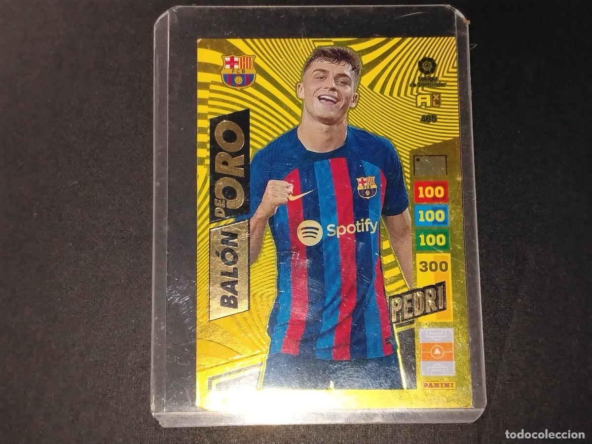 Cromos de f&uacute;tbol: PETRI BARCELONA BAL&Oacute;N DE ORO ADRENALYN 2022-23