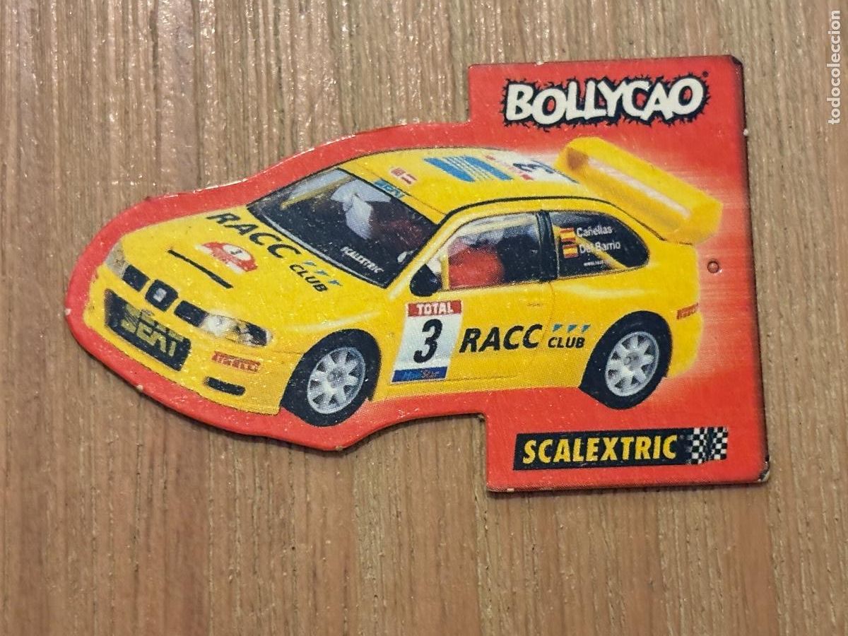 Football Stickers: 44. CROMO SCALEXTRIC BOLLY-CARS BOLLYCAO