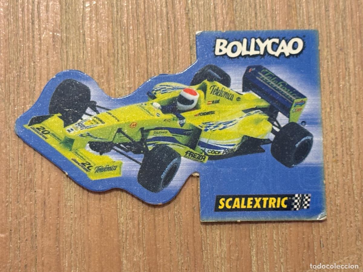 Football Stickers: 44. CROMO SCALEXTRIC BOLLY-CARS BOLLYCAO