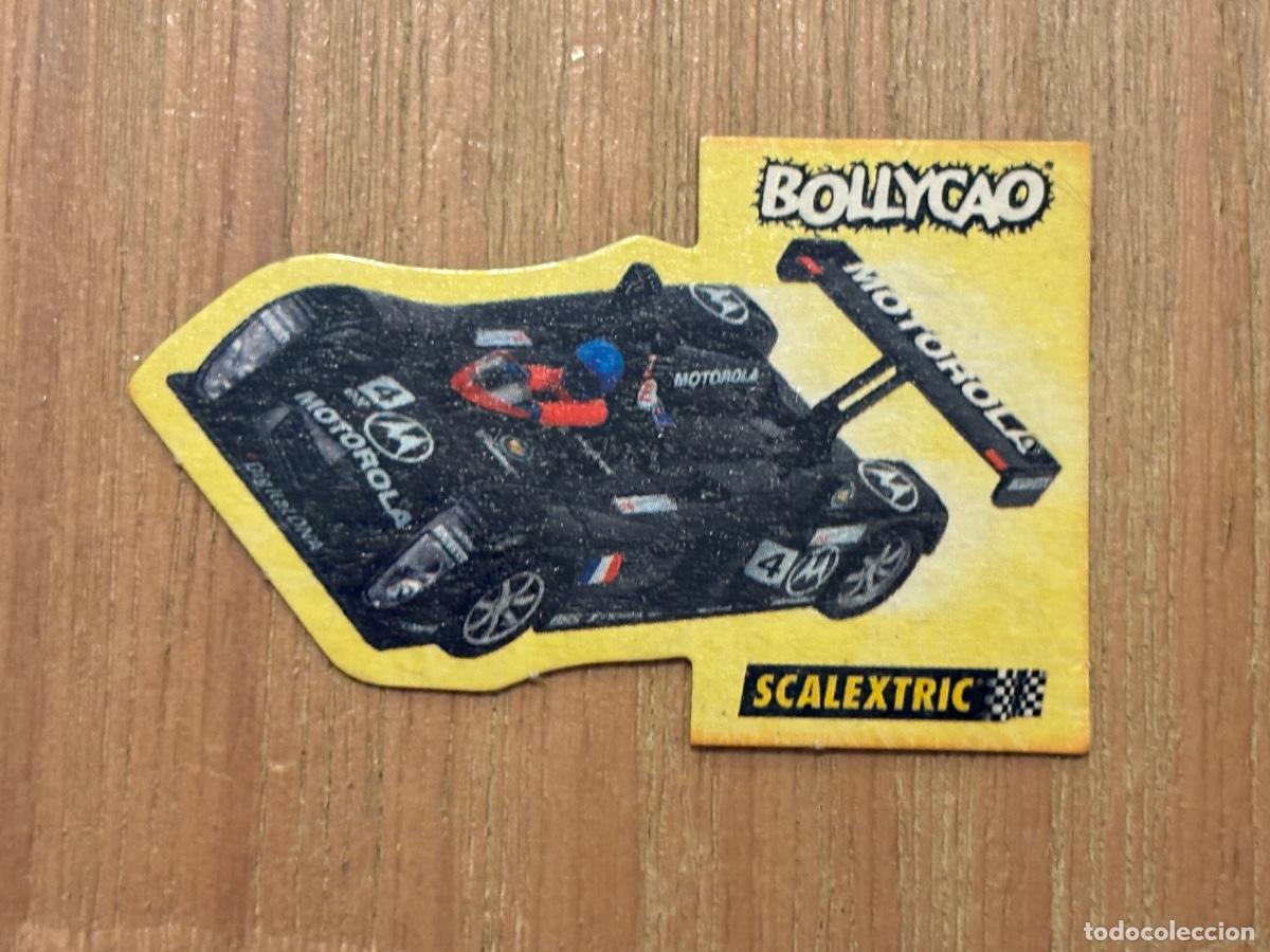 Football Stickers: 44. CROMO SCALEXTRIC BOLLY-CARS BOLLYCAO