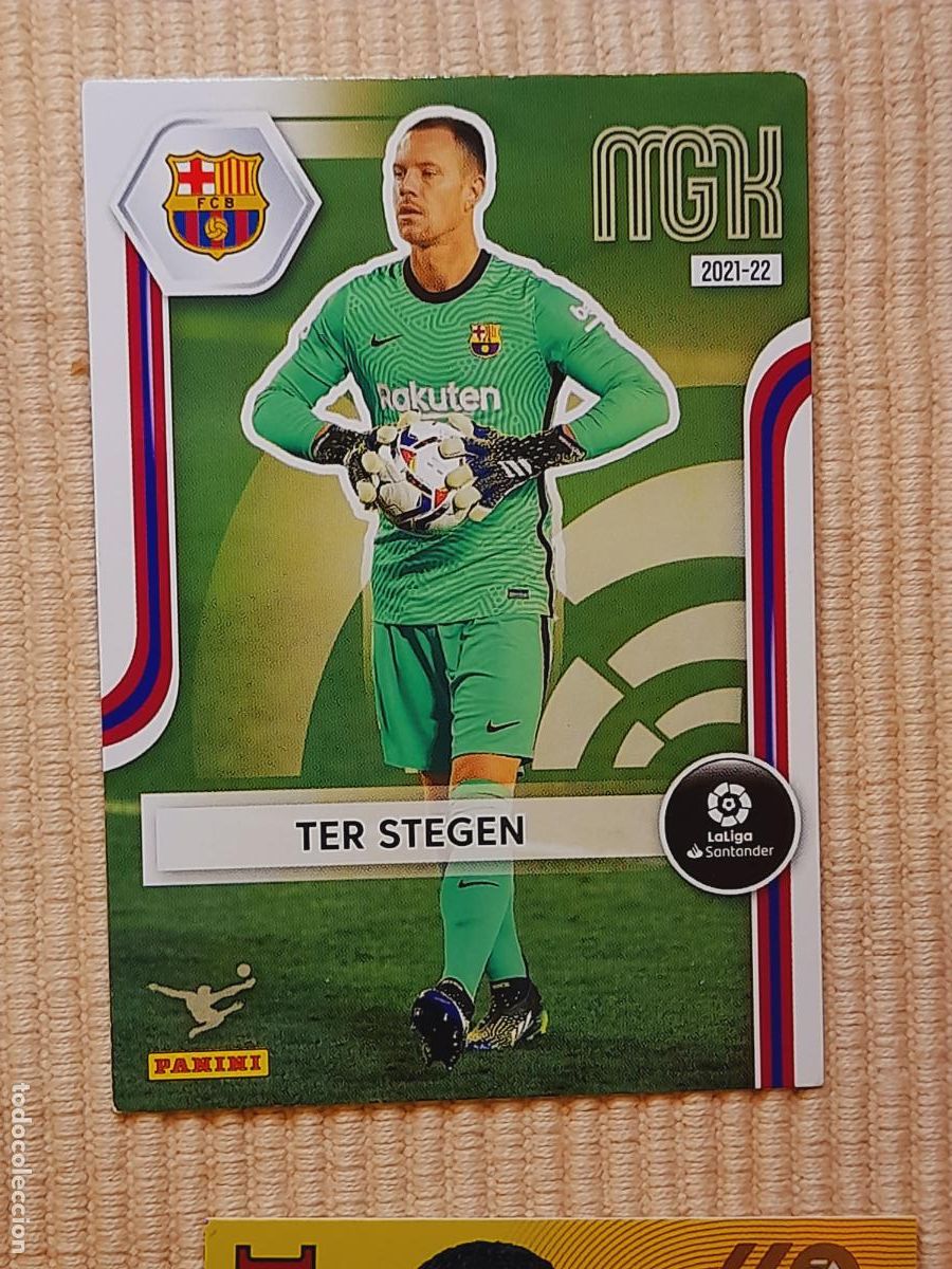 Cartes &agrave; collectionner de Football: CARD 56 TER STEGEN (BARCELONA) LIGA 21-22 2021 2022 MEGACRACKS. MGK