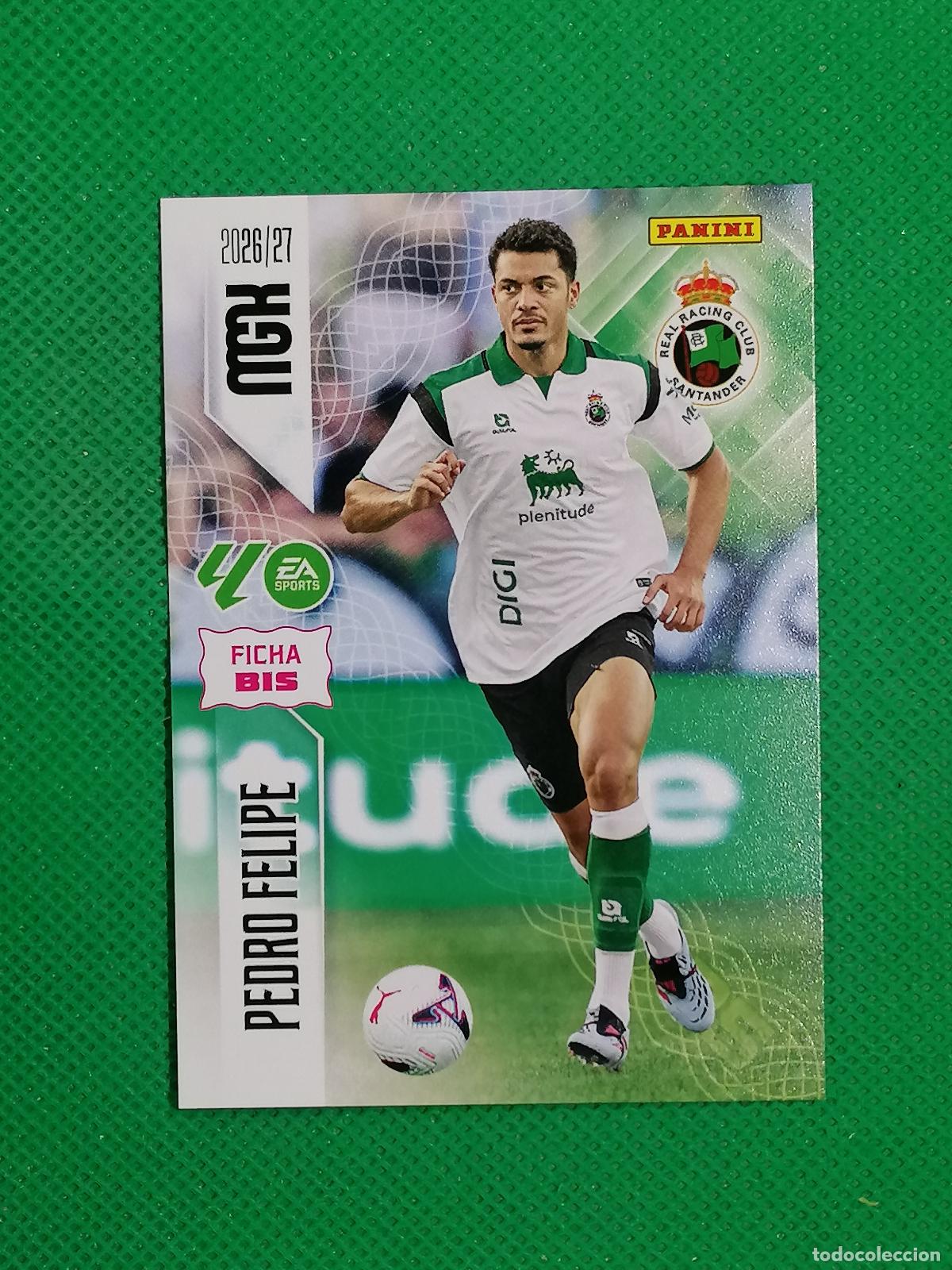 Cartes &agrave; collectionner de Football: 277 BIS 277BIS PEDRO FELIPE RACING SANTANDER 2&ordf; EDICION ⚽ MEGACRACKS LIGA 2026 2027 26 27 ⚽