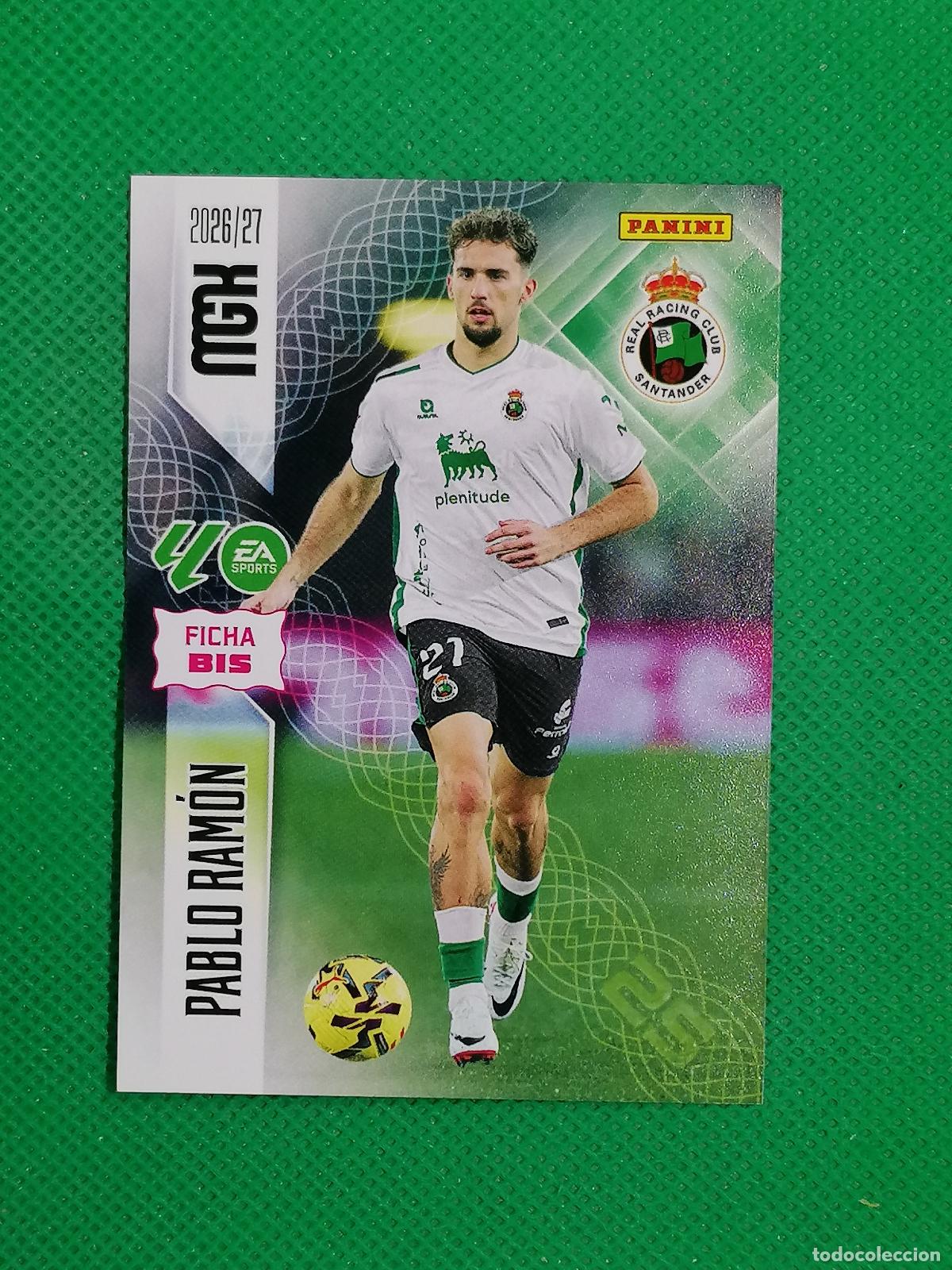 Cartes &agrave; collectionner de Football: 275 BIS 275BIS PABLO RAMON RACING SANTANDER 2&ordf; EDICION ⚽ MEGACRACKS LIGA 2026 2027 26 27 ⚽