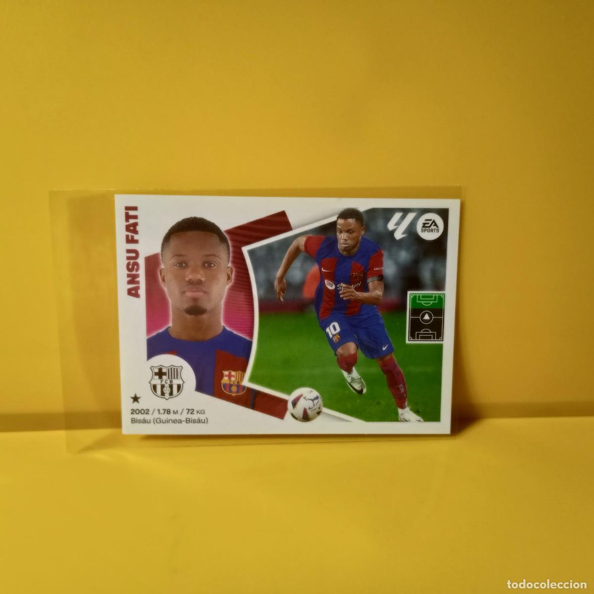 Cromos de Futebol: EDICIONES ESTE 2024 2025 24 25 F.C BARCELONA ANSU FATI 19 BIS (COLOCA) 4&ordf; EDICI&Oacute;N