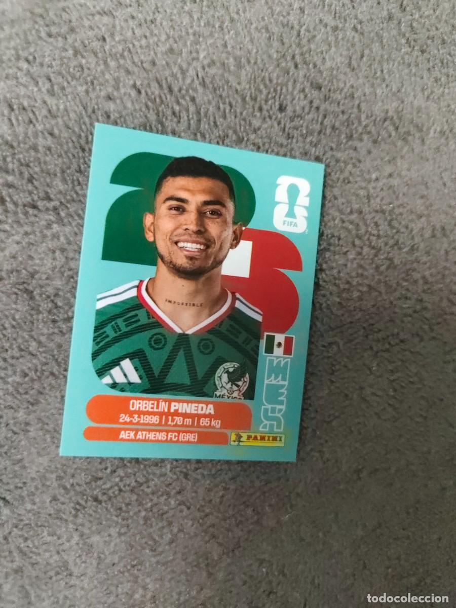 Cartes &agrave; collectionner de Football: MEX MEX11 11 MUNDIAL 2026 PANINI ORBELIN PINEDA MEXICO 26 WORLD CUP STICKER PANINI FIFA AAZ