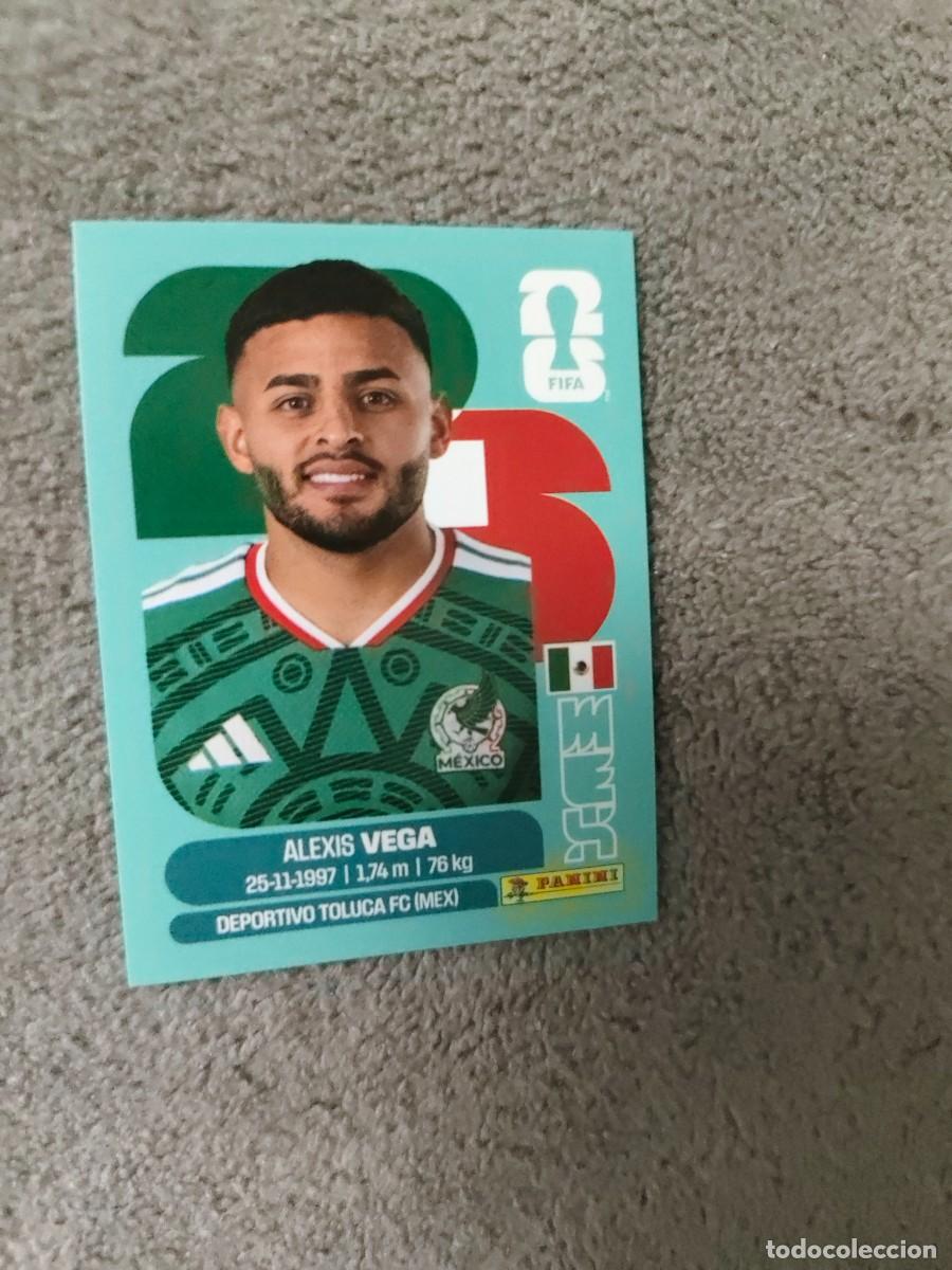Cartes &agrave; collectionner de Football: MEX MEX18 18 MUNDIAL 2026 PANINI ALEXIS VEGA MEXICO 26 WORLD CUP STICKER PANINI FIFA AAZ