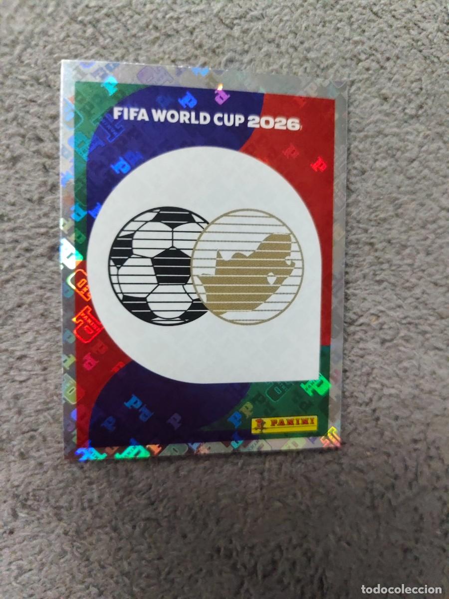 Cartes &agrave; collectionner de Football: RSA 1 RSA1 MUNDIAL 2026 PANINI LOGO ESCUDO EMBLEM SOUTH AFRICA 26 WORLD CUP STICKER PANINI FIFA AAZ