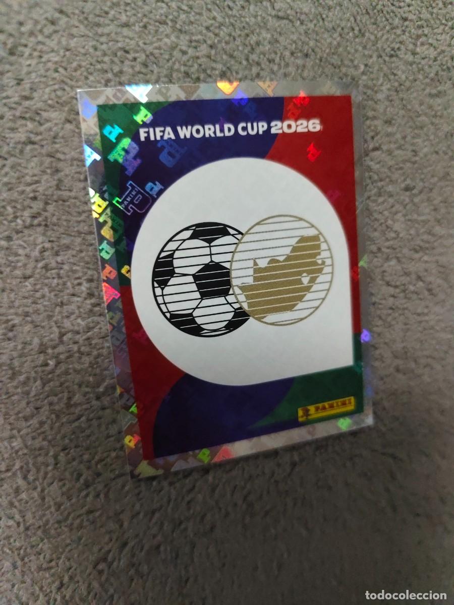Cartes &agrave; collectionner de Football: RSA 1 RSA1 MUNDIAL 2026 PANINI LOGO ESCUDO EMBLEM SOUTH AFRICA 26 WORLD CUP STICKER PANINI FIFA AAZ