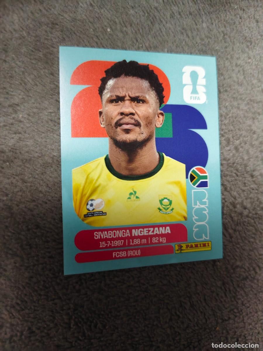 Cromos de Futebol: RSA 8 RSA8 MUNDIAL 2026 PANINI SIYABONGA NGEZANA SUDAFRICA 26 WORLD CUP STICKER PANINI FIFA AAZ