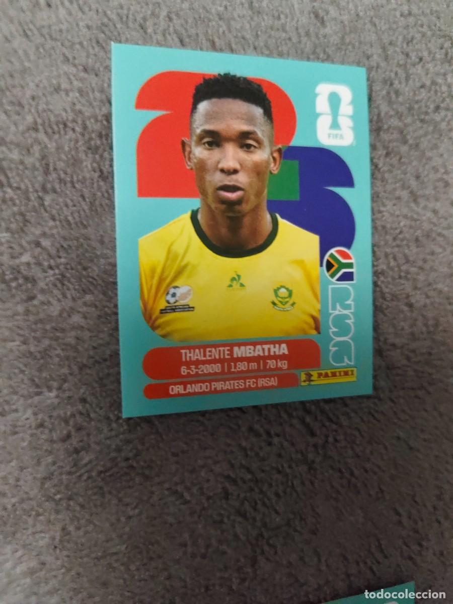 Cromos de Futebol: RSA RSA12 12 MUNDIAL 2026 PANINI THALENTE MBATHA SUDAFRICA 26 WORLD CUP STICKER PANINI FIFA AAZ