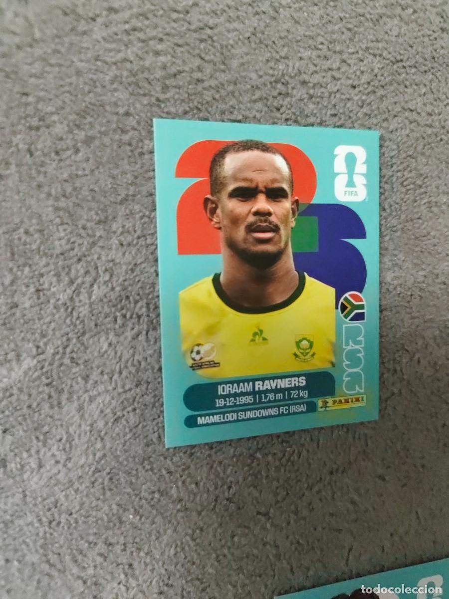 Figurine di Calcio: RSA RSA18 18 MUNDIAL 2026 PANINI IQRAAM RAYNERS SUDAFRICA 26 WORLD CUP STICKER PANINI FIFA AAZ