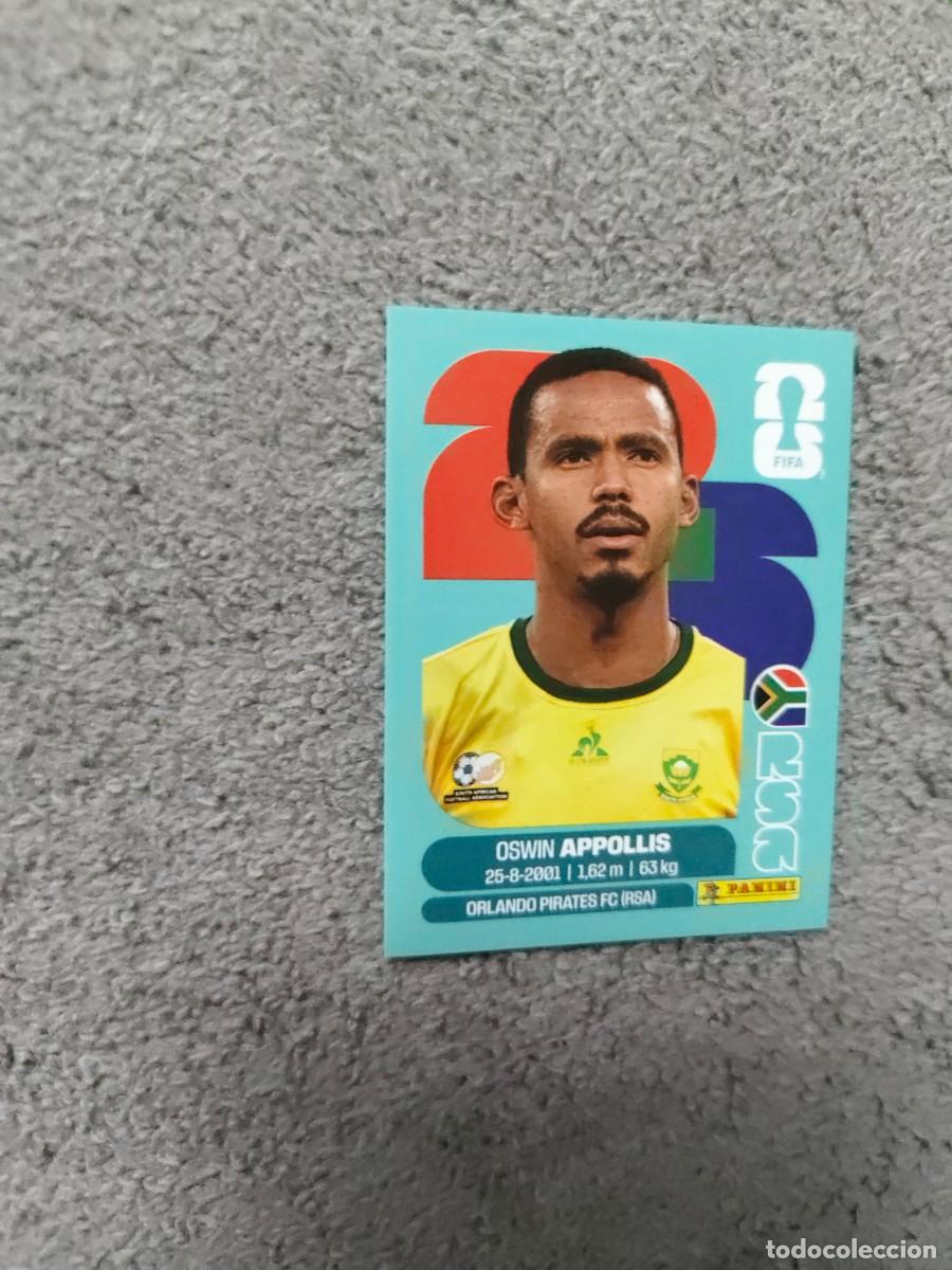 Figurine di Calcio: RSA RSA20 20 MUNDIAL 2026 PANINI OSWIN APPOLLIS SUDAFRICA 26 WORLD CUP STICKER PANINI FIFA AAZ