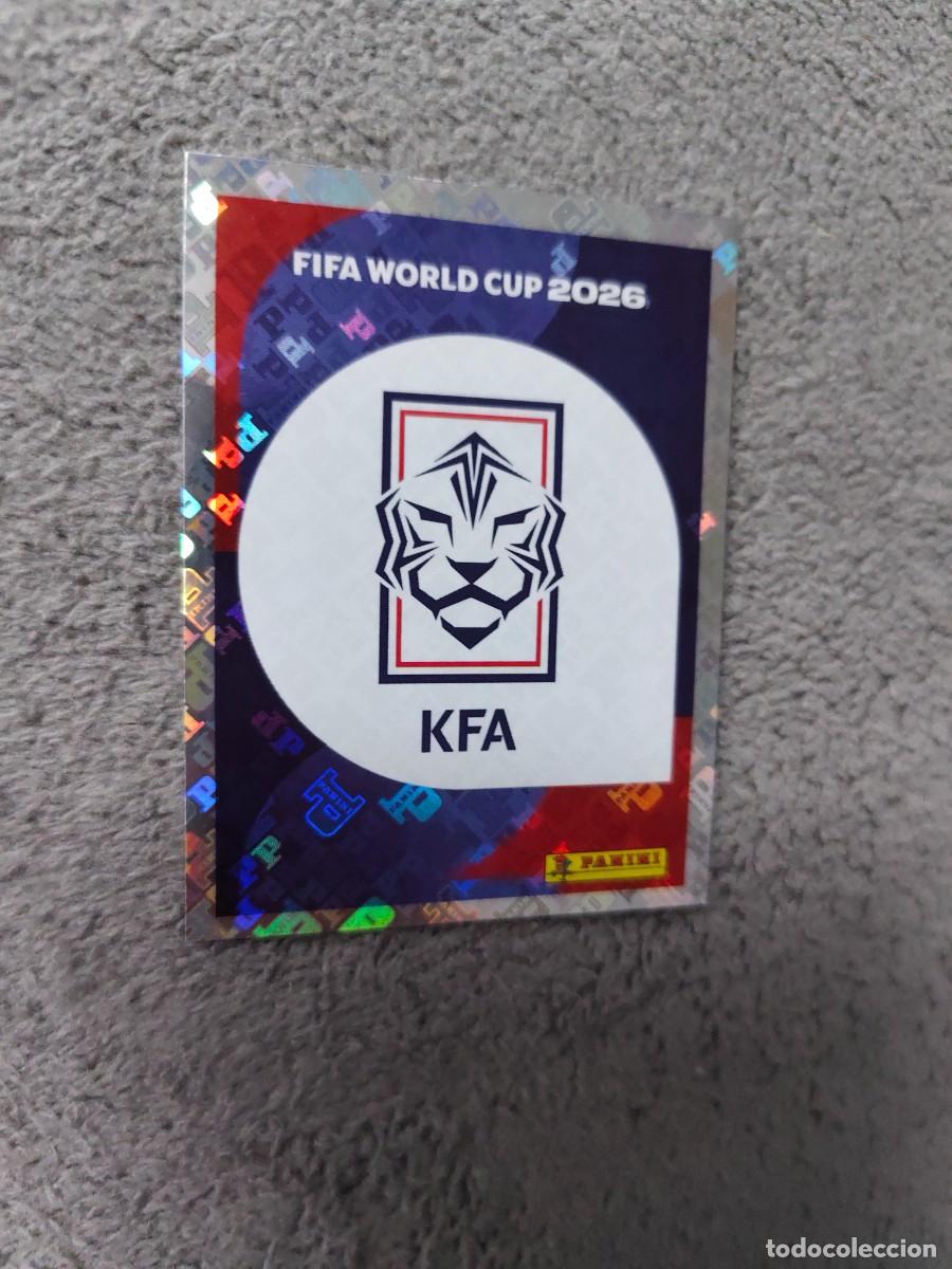 Figurine di Calcio: KOR 1 KOR1 MUNDIAL 2026 PANINI LOGO ESCUDO COREA DEL SUR 26 WORLD CUP STICKER PANINI FIFA AAZ